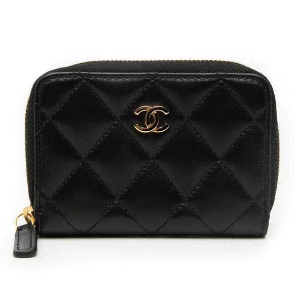 Chanel Handbags - Chanel Black Matelassé Coco Mark